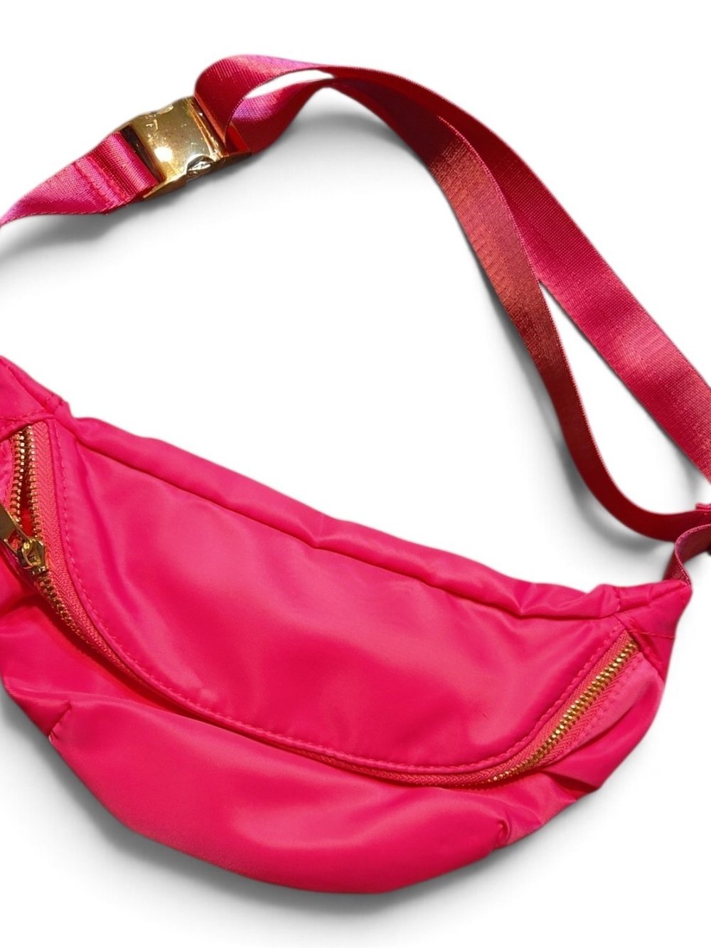 Hot Pink Women's Crossbody Belt Bag - Unbranded